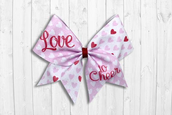 Love to Cheer bow