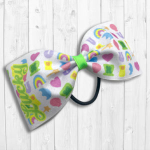 Lucky Charms Tailless Cheer Bow