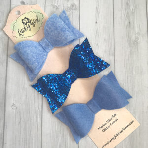 Modern ombre bow set